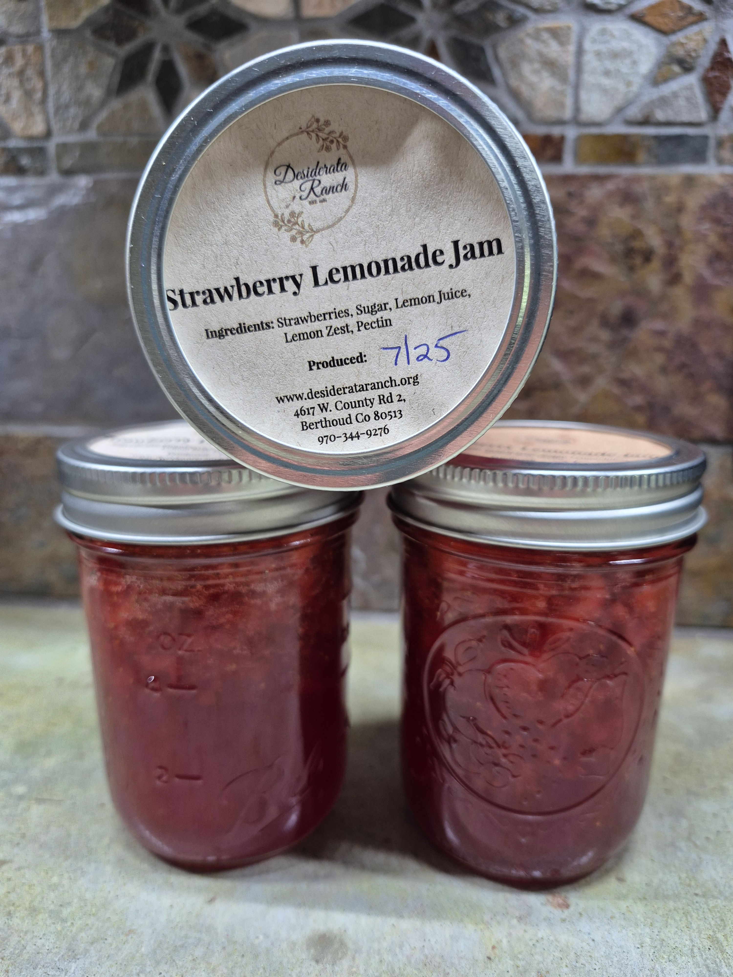 Strawberry Lemonade Jam