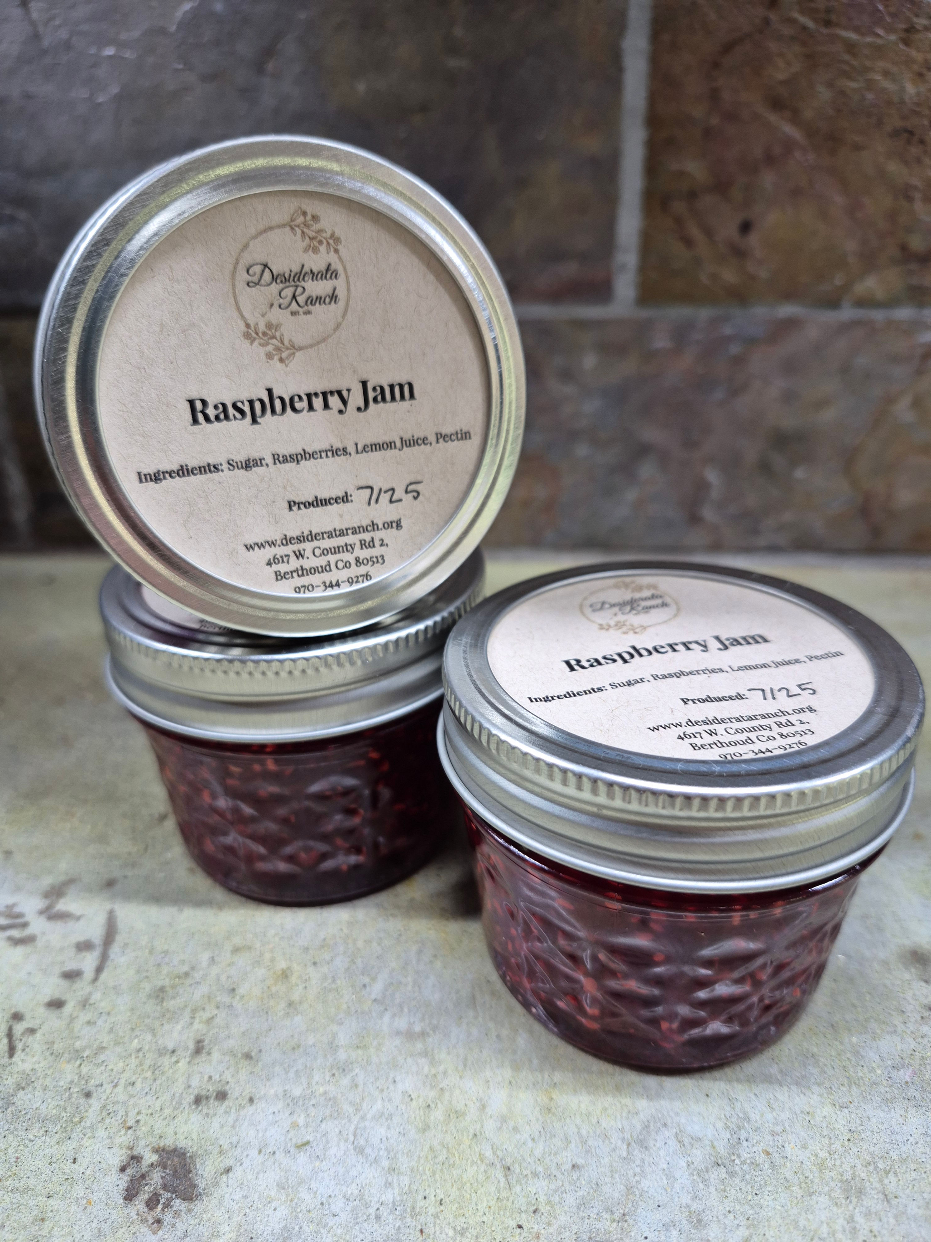 Raspberry Jam 4oz