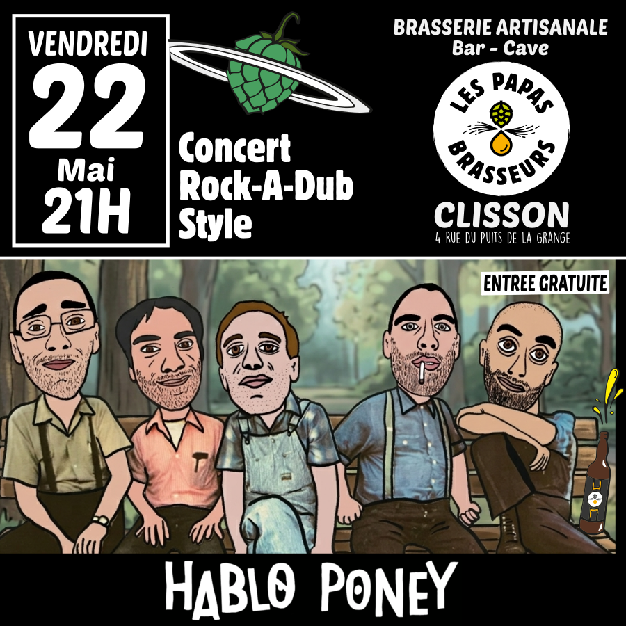 🐎 HABLO PONEY : Concert Rock-A-Dub Style !