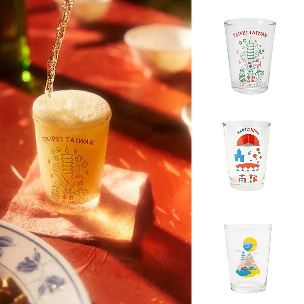 【來好】台灣城市啤酒杯 (多入組)