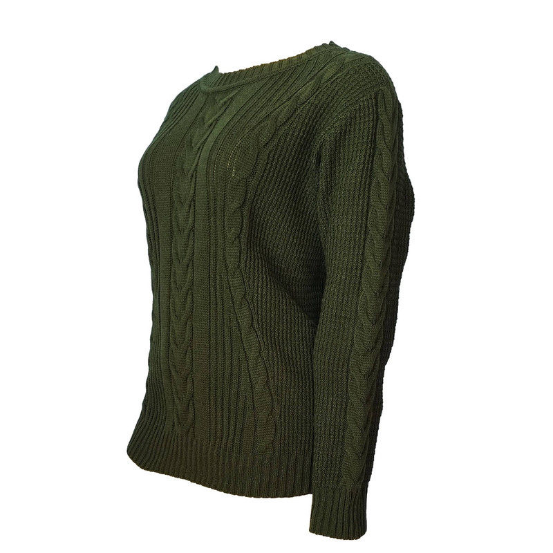 Miniatura: Blusa Feminina Plus Size Tam Grande Lã Tricot De Frio 240