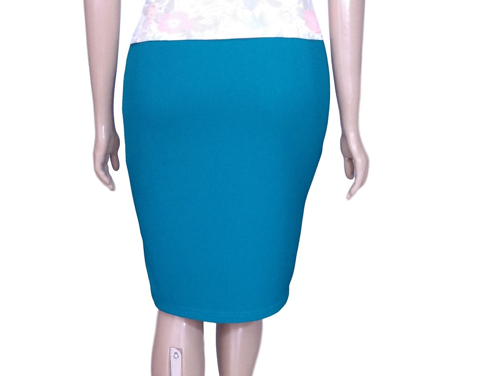 Miniatura: Saia Social Plus Size Gorgurinho Elástico Na Cintura   237