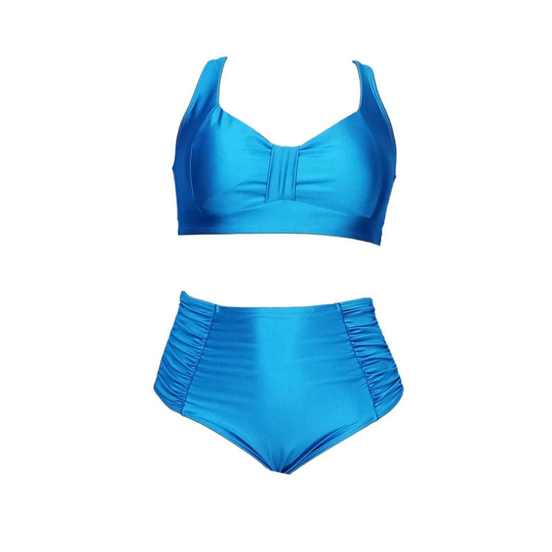 Miniatura: Biquine Plus Size C/bojo Cintura Alta Praia  064
