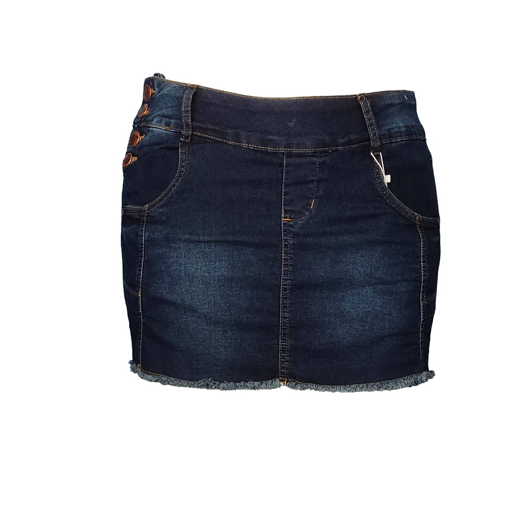 Short-saia Plus Size Jeans  Tamanhos Grandes  627