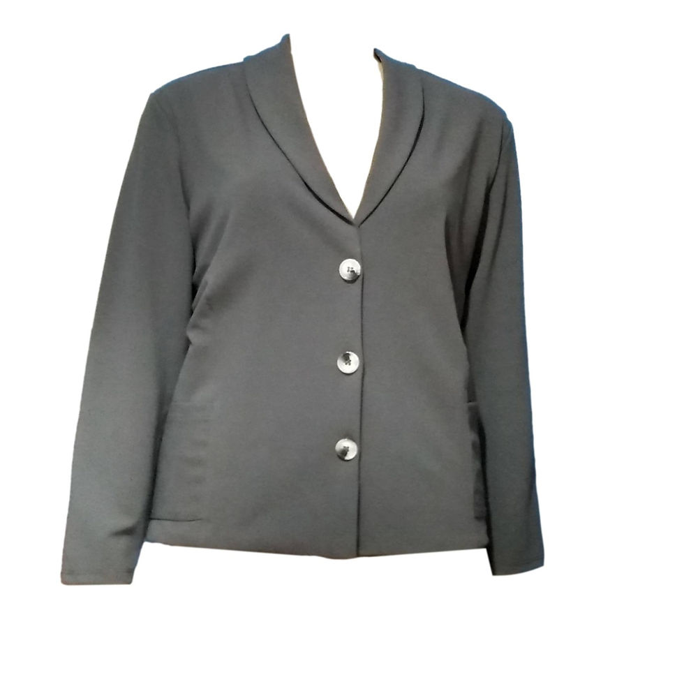 Miniatura: Blazer Feminino Plus Size  Do 50 Ao 56 Crepe C/elastano 050