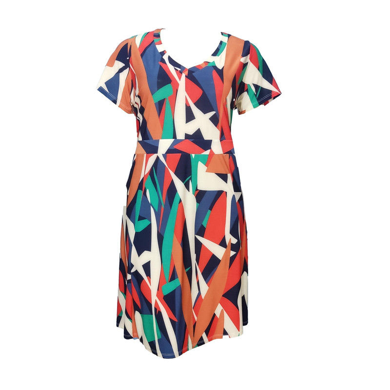 Miniatura: Vestido Plus Size  Malha Fria Tamanhos Grandes   131