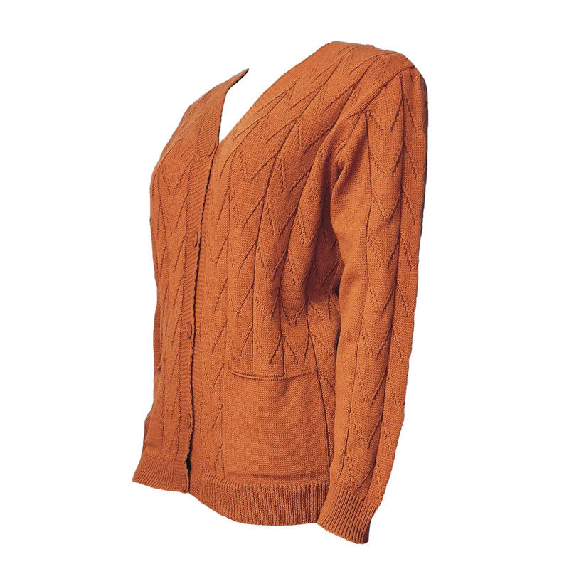 Miniatura: Blusa Casaco Fem Plus Size C/Bolso Lã Tricot De Frio 345