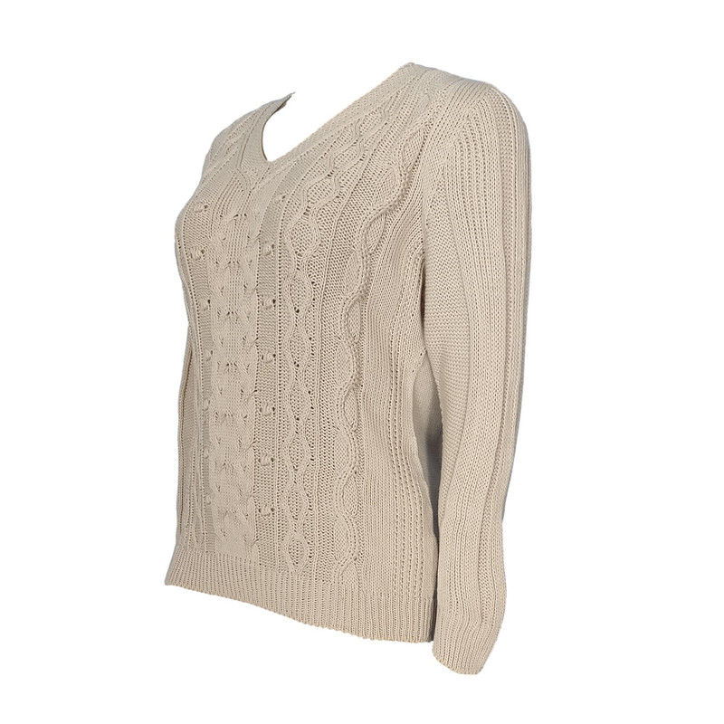 Miniatura: Blusa Feminina Plus Size Tam Grande Lã Tricot De Frio 098