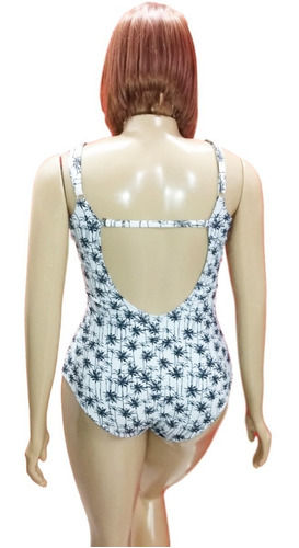 Miniatura: Maiô Fem Plus Size Forrado Praia Piscina Clube  544