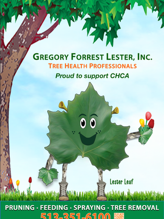 Lester Leaf Mascot with green ogre ears