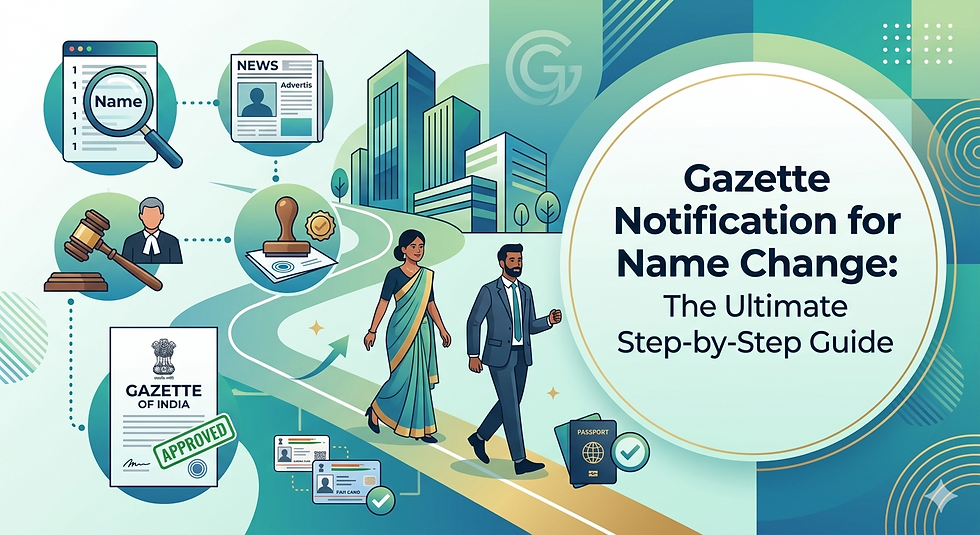 Gazette Notification for Name Change: The Ultimate Step-by-Step Guide