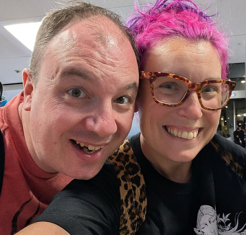 smiley happy faces ready to dance again!