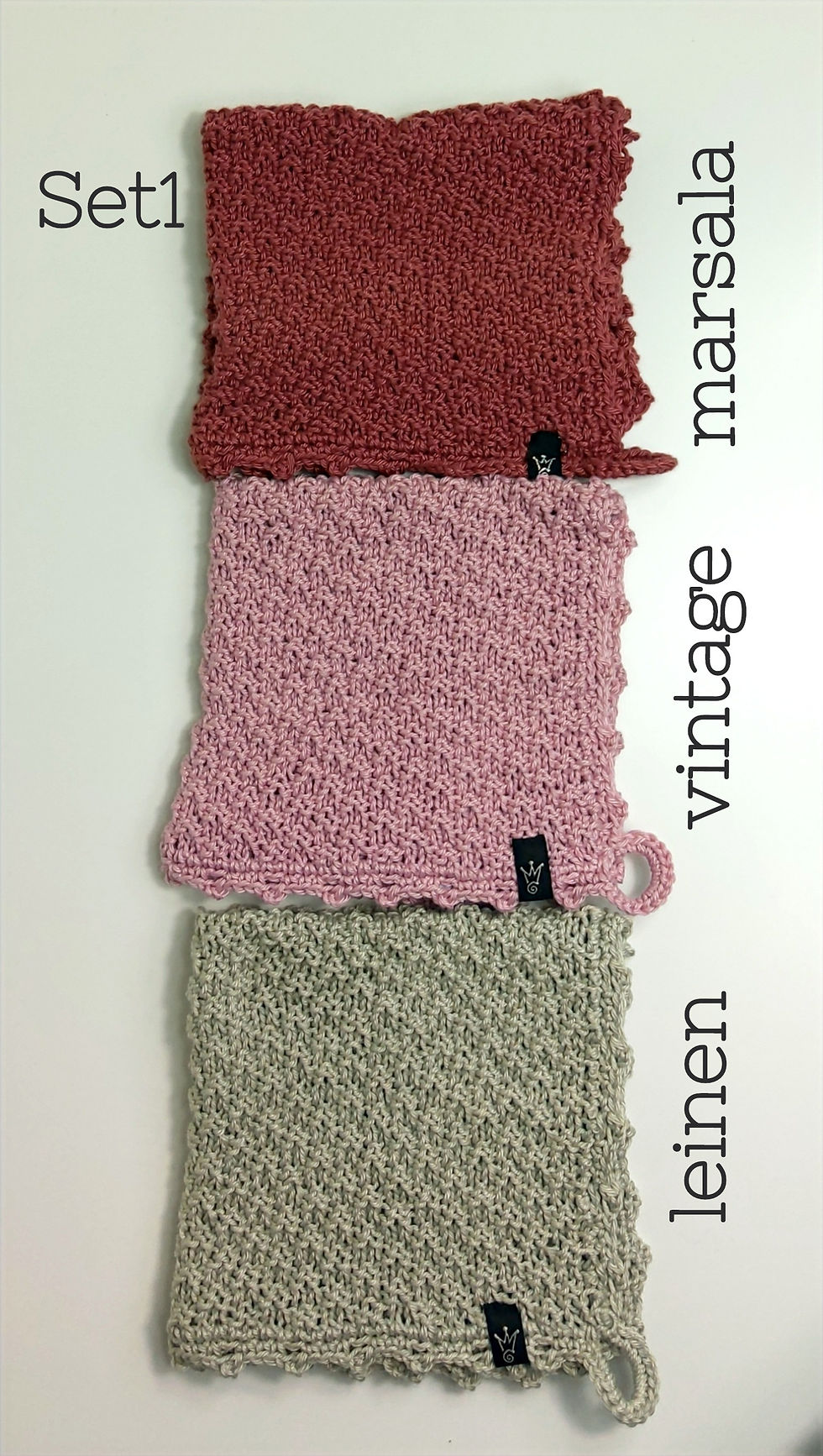 3er Set Abwaschlappen