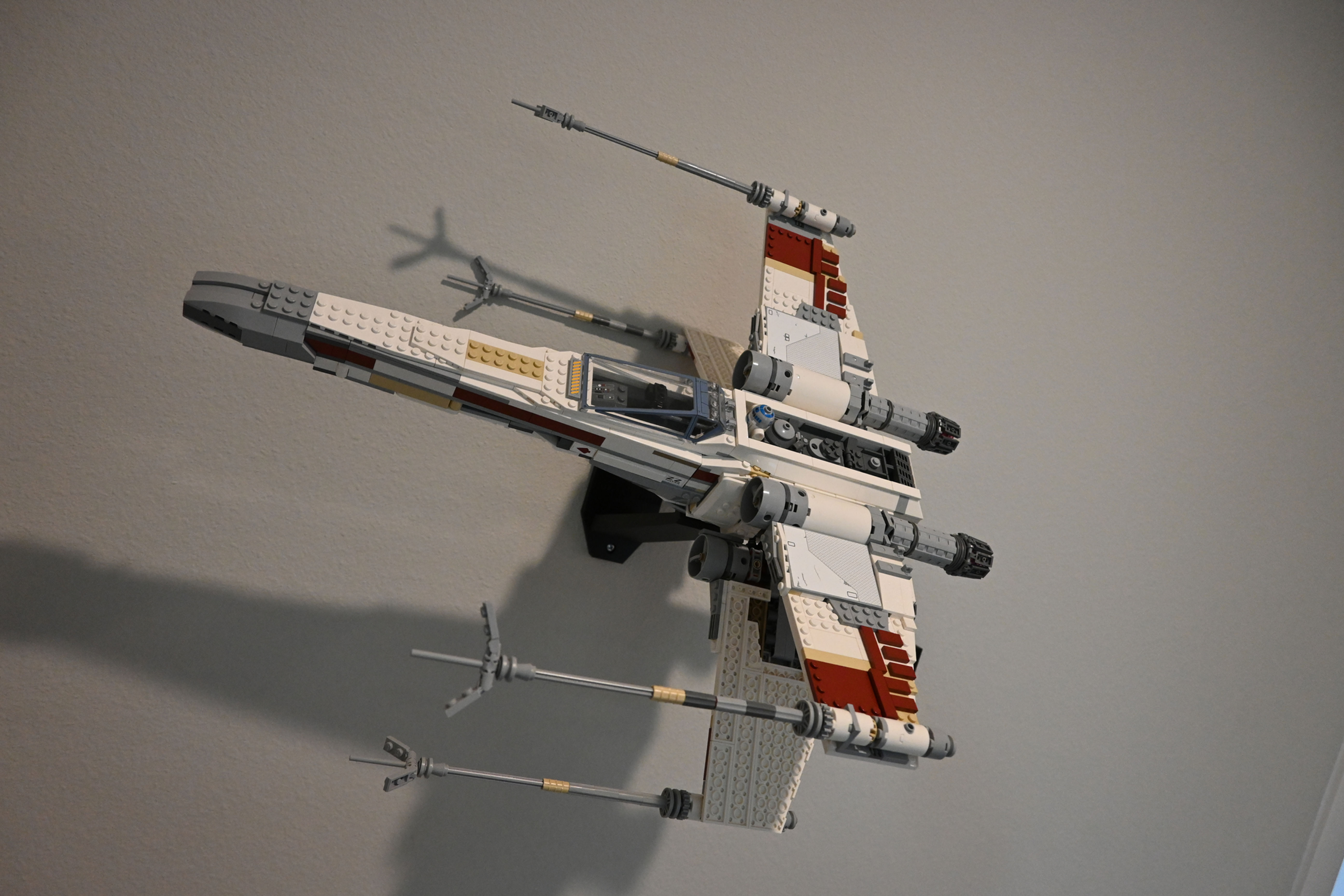 UCS Red Five X-Wing Starfighter Wall Mount (75355 & 10240)