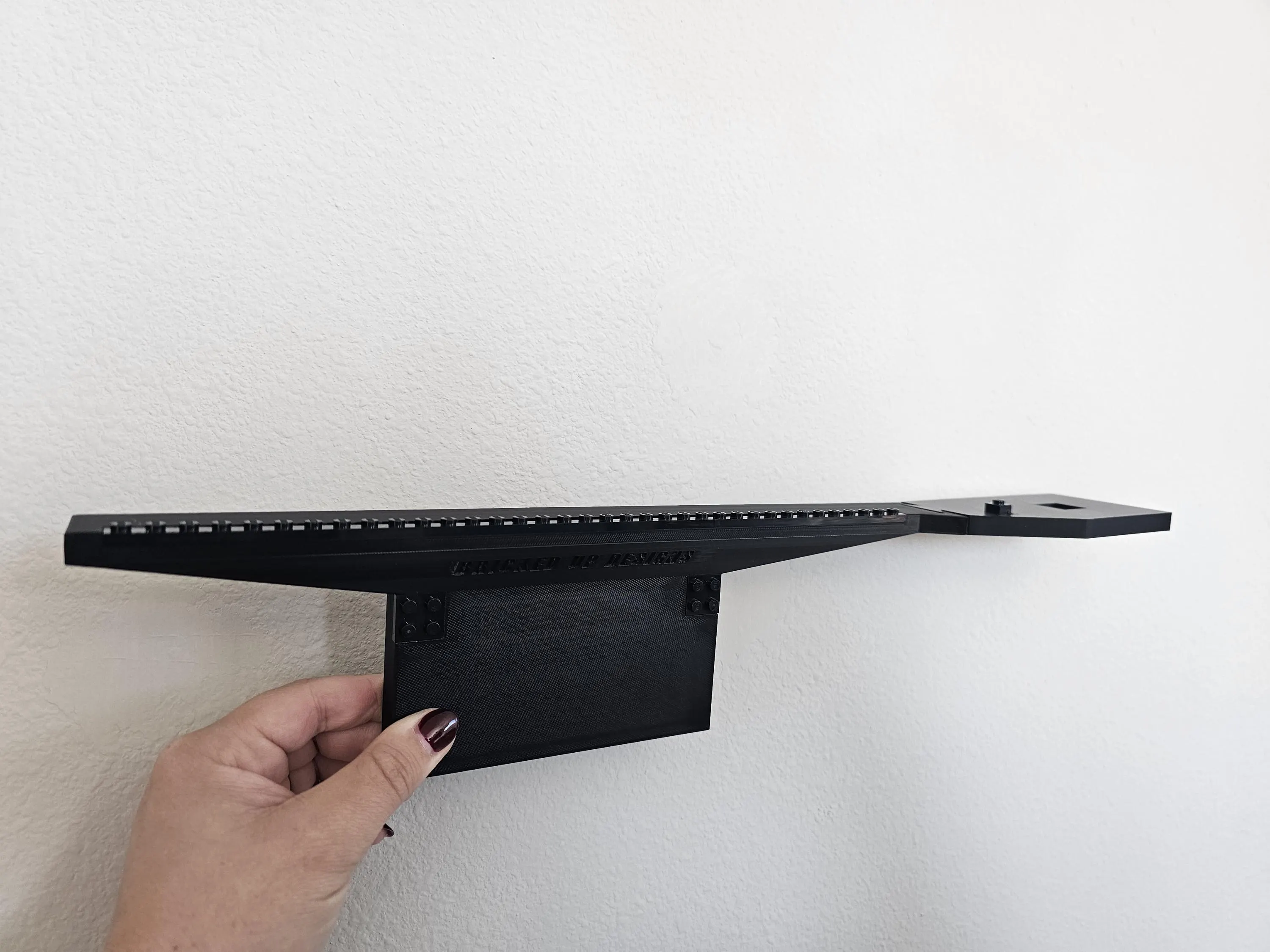 Plaque/Mini Fig Mount with Extension