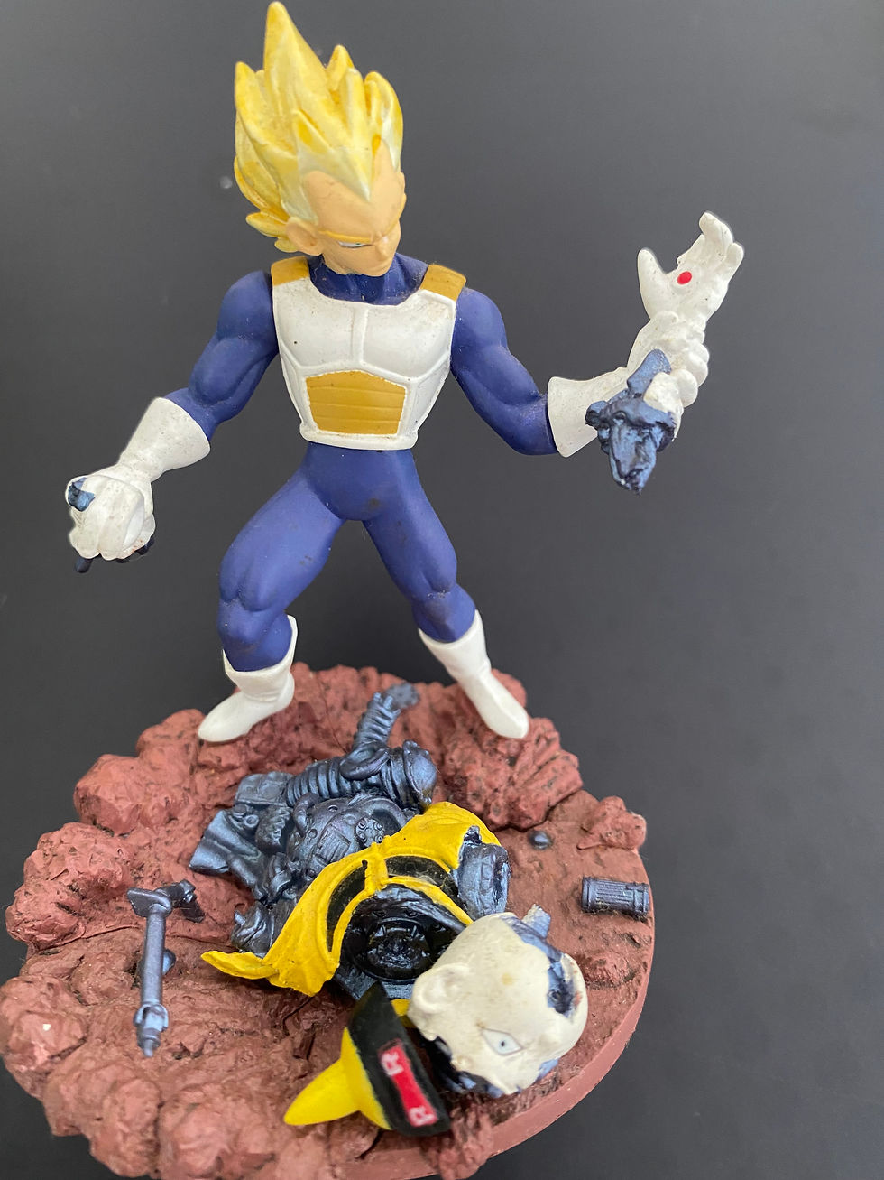 Thumbnail: Dragonball Imagination Figure - Vegeta destroyed Android 19