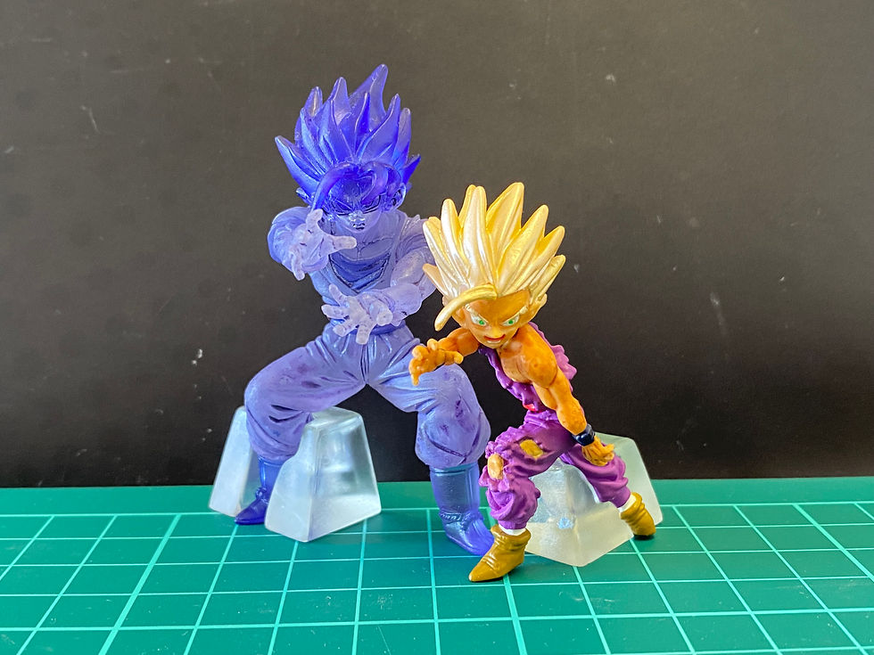 Thumbnail: Dragonball Gashapon  Bandai HG Figure Set - Goku Gohan