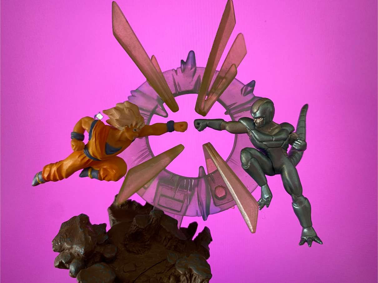 Dragonball Imagination Figure SS Goku vs Cooler