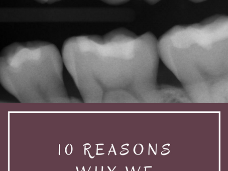 10 Reasons why we use X-rays