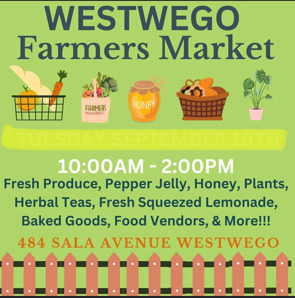 Westwego Farmer's Market