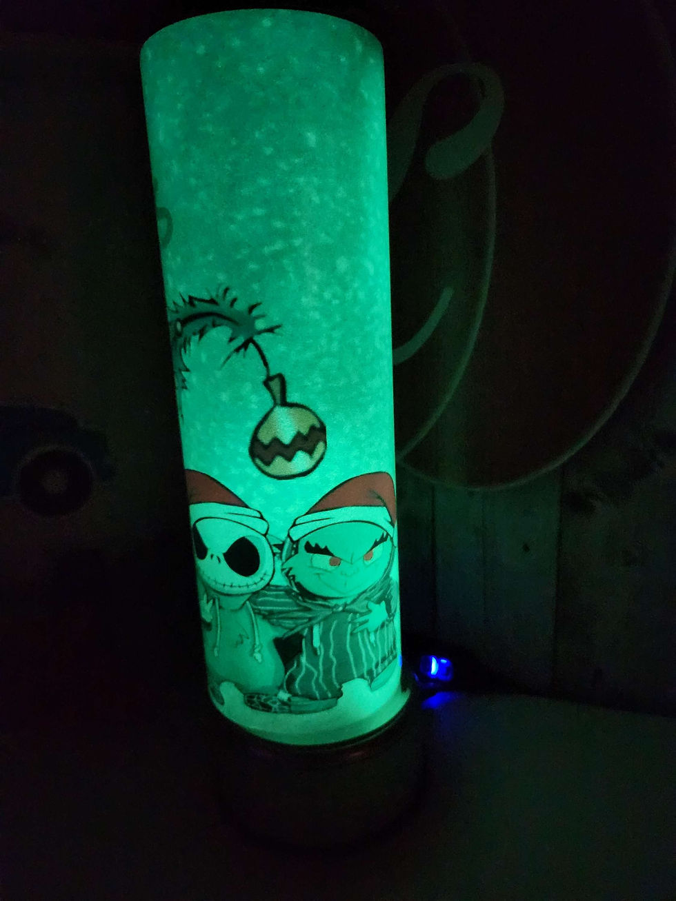 Thumbnail: Nightmare before grinchmas tumbler 