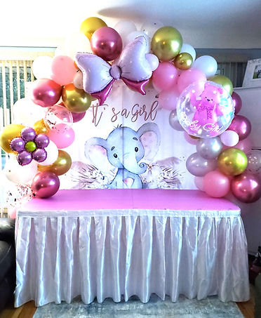 Baby Shower table display