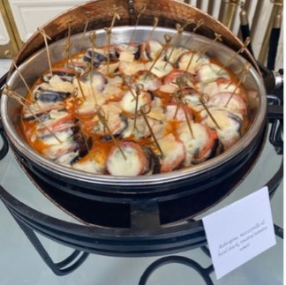 Adding vegetarian and vegan options to increase the sustainability in events