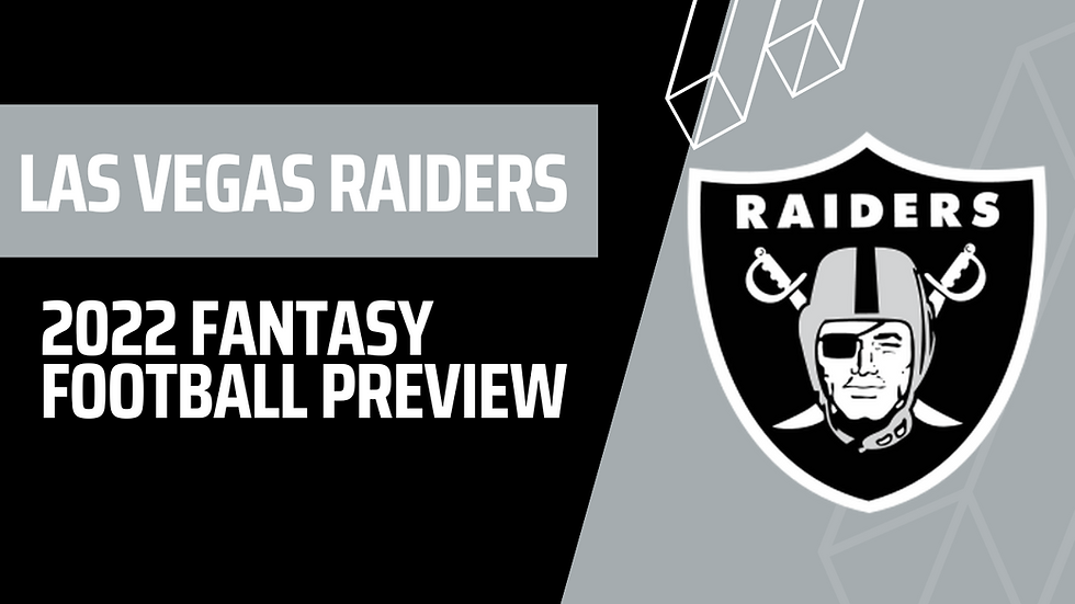 Las Vegas Raiders Fantasy Football Preview