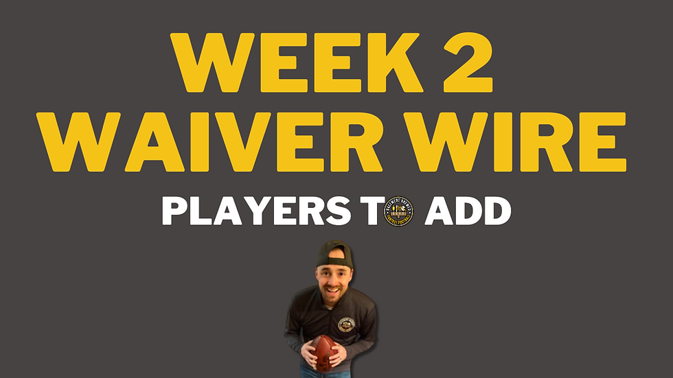 Here are several RBs, WRs, TEs and DEFs to add from your waiver wire ahead of week 3 fantasy football!