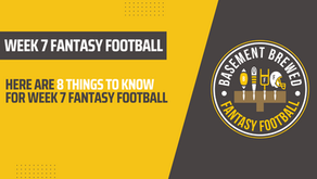 8 things to know for week 7 fantasy football