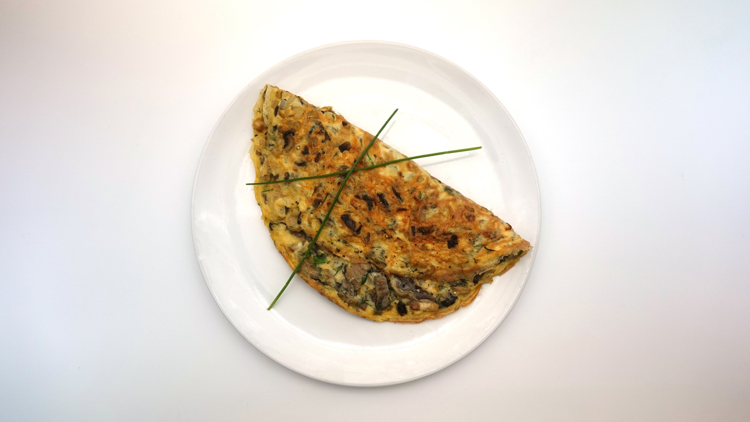 Summer Oyster Mushroom Omelette Recipe