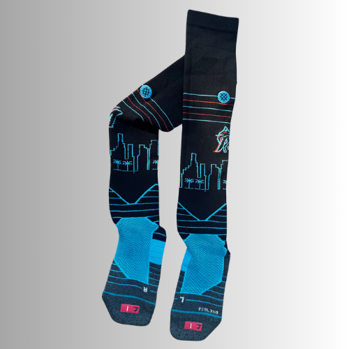 Thumbnail: Miami Marlins #1 Conor Norby Long Socks