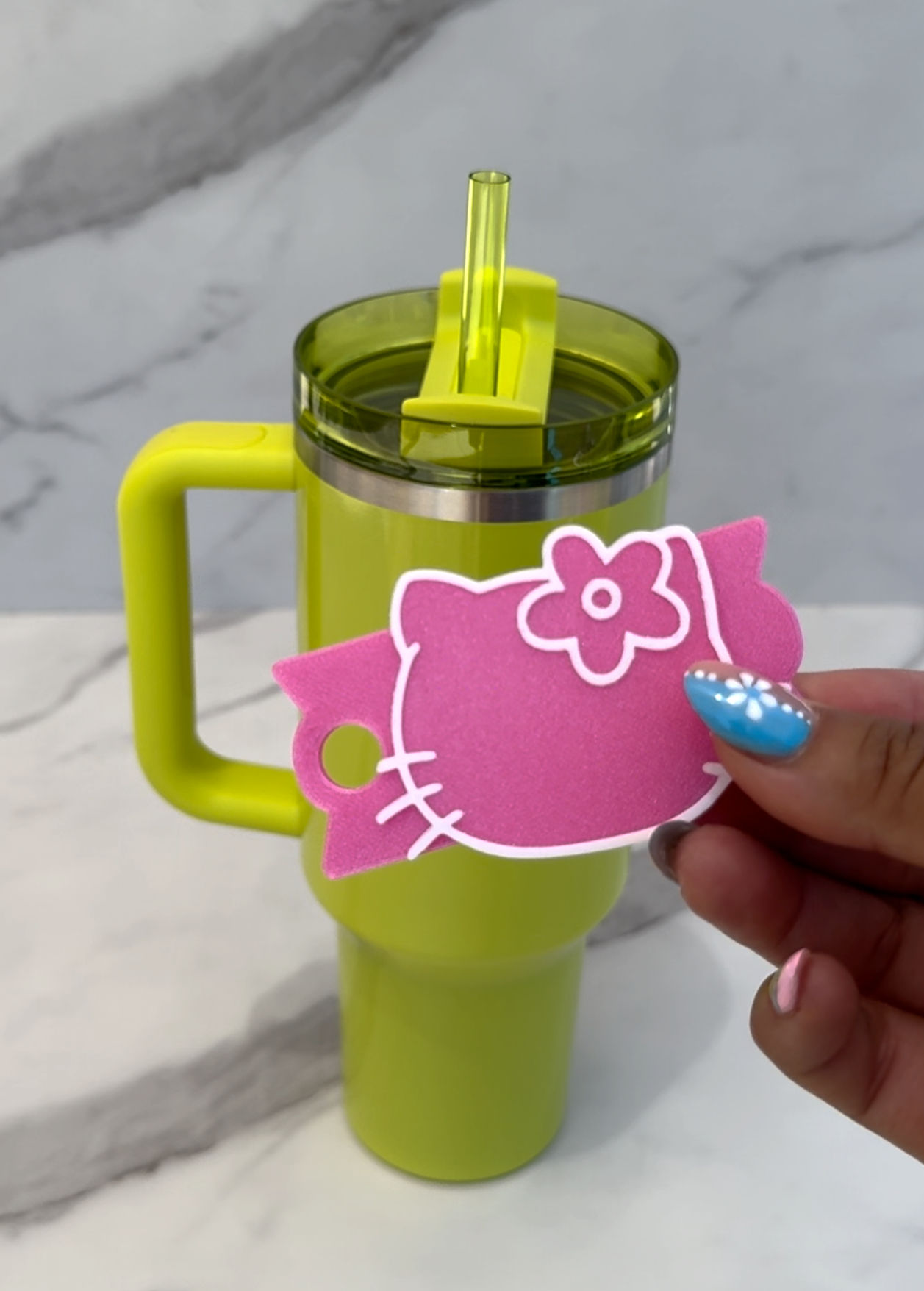 Glitter Kat Lid Plate (40oz)