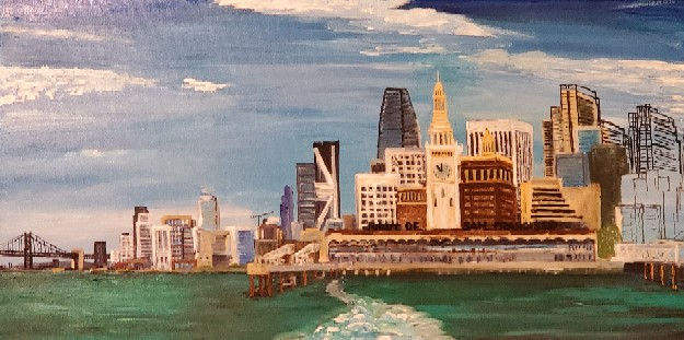 San Fransisco from the bay 120$usd