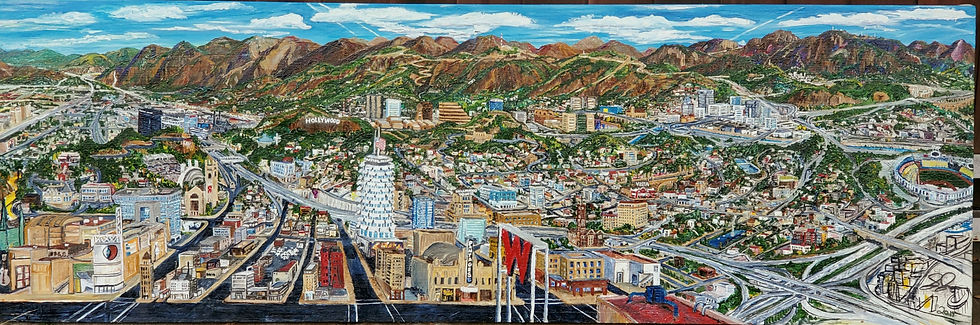 Hollywood Panorama 7,000 $USD