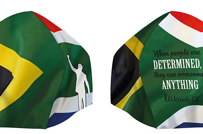 Munnbind Sør-Afrika Flagg