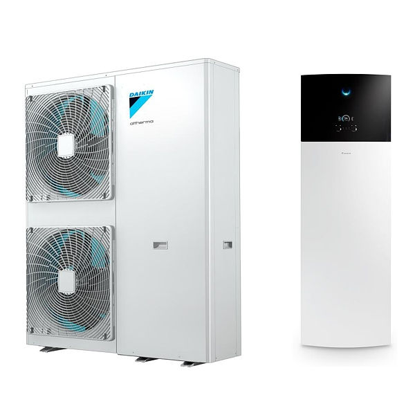 Thumbnail: Daikin EHVX 4-8 kw ar integrētu karstā ūdens tvertni (Apkure, dzesēšana un silta