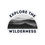 Thumbnail: Explore Wilderness Sticker B&W