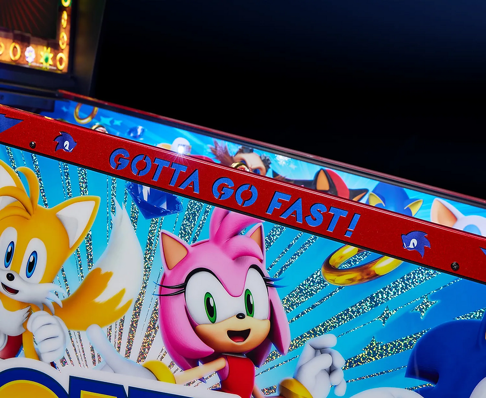 Miniature : Flipper Sonic The Hedgehog Collector Edition Jersey Jack Pinball