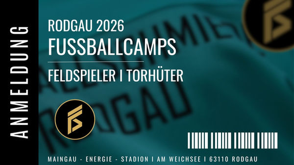 Button für Anmeldung Fussballcamp