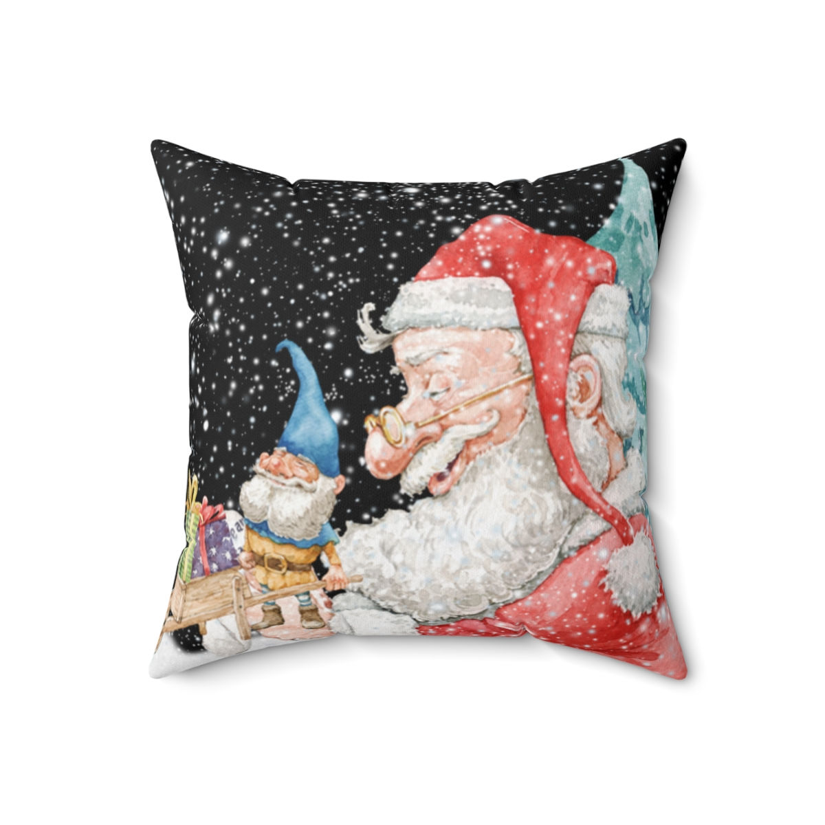 Tonight's The Night! Square Pillow