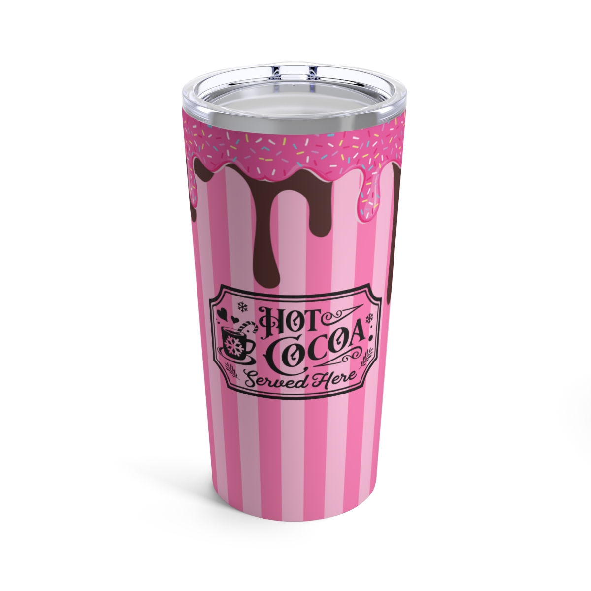 Hot Cocoa Served II Here Tumbler 20oz