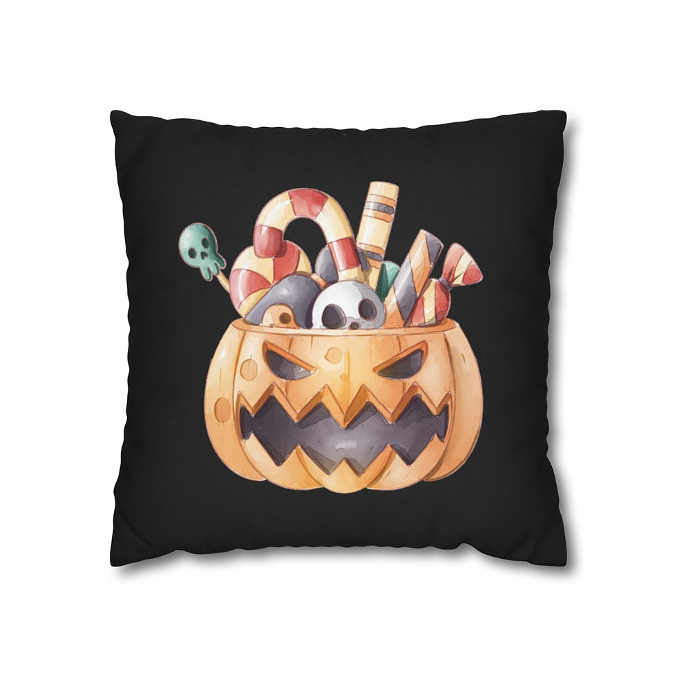 Thumbnail: Granny Clara's Sweet Treats IV Spun Polyester Square Pillow Case