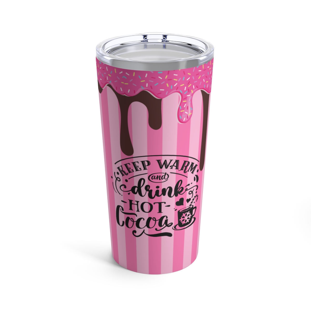 Keep Warm Drink Hot Cocoa Tumbler 20oz