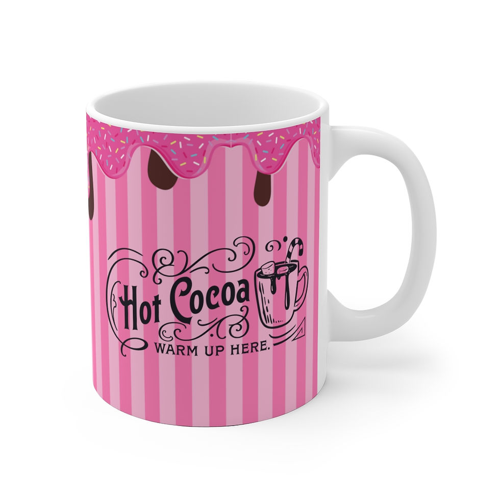 Thumbnail: Hot Chocolate Warm Up Here Mug