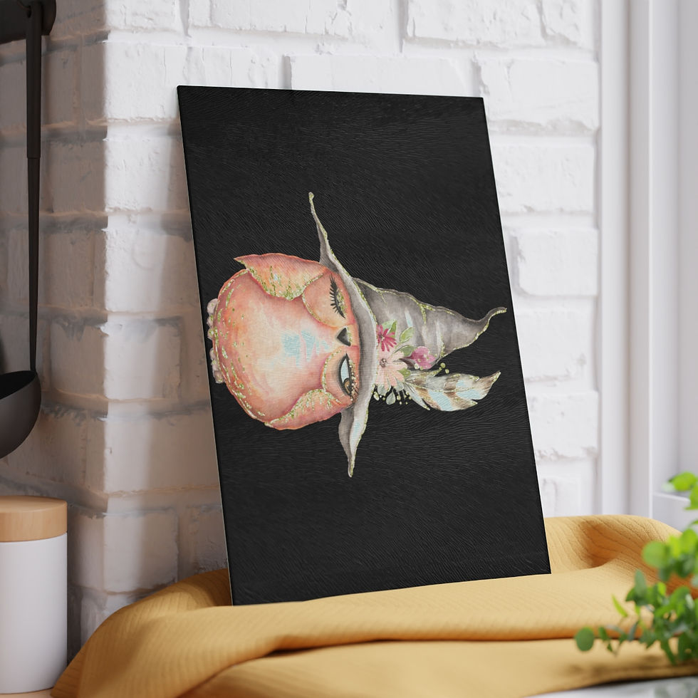 Thumbnail: Here We Go A Haunting Glass Cutting Board