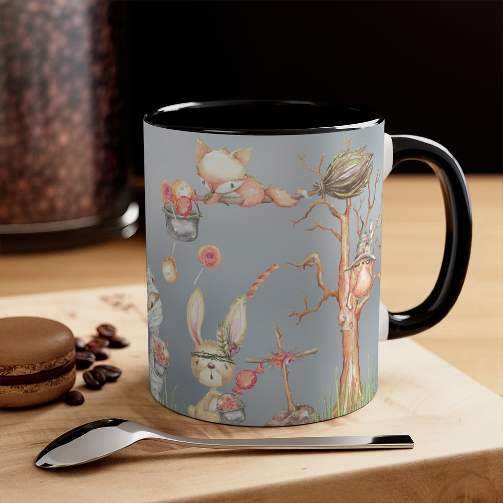 Thumbnail: Woodland Halloween Mug