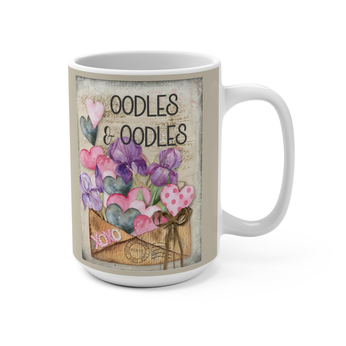 Oodles Valentine Mug 15oz