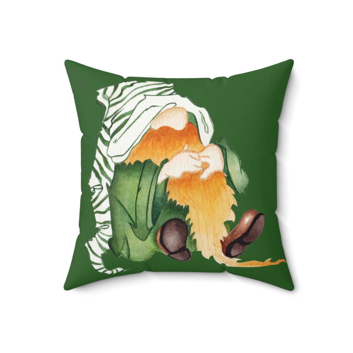  Happy St. Patrick’s Day Spun Polyester Square Pillow