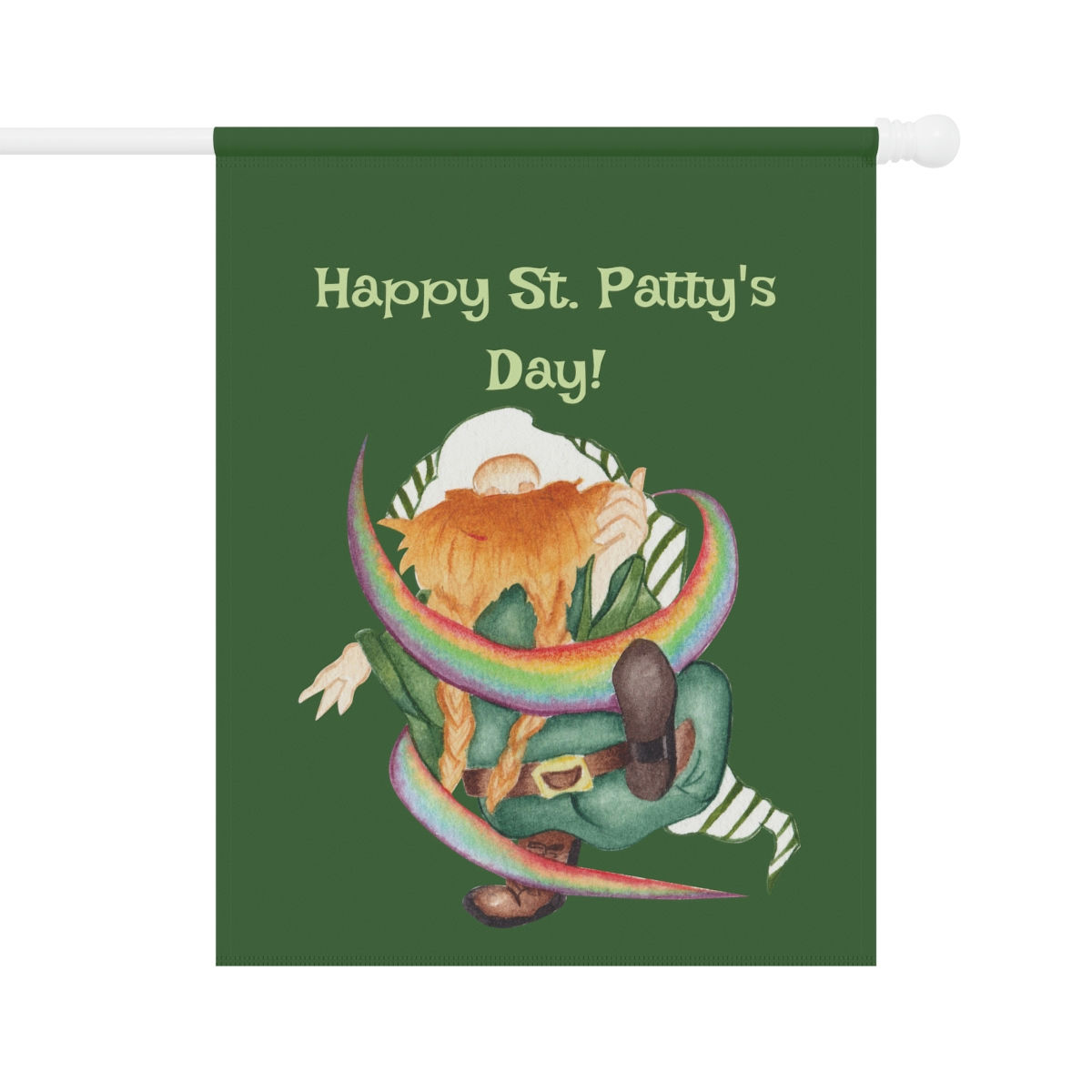 Happy St. Patrick's Day II Garden & House Flag